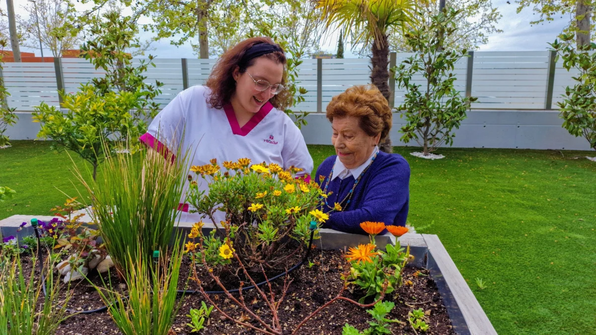 Las mejores terrazas y jardines en la residencia vitalia alcorcón