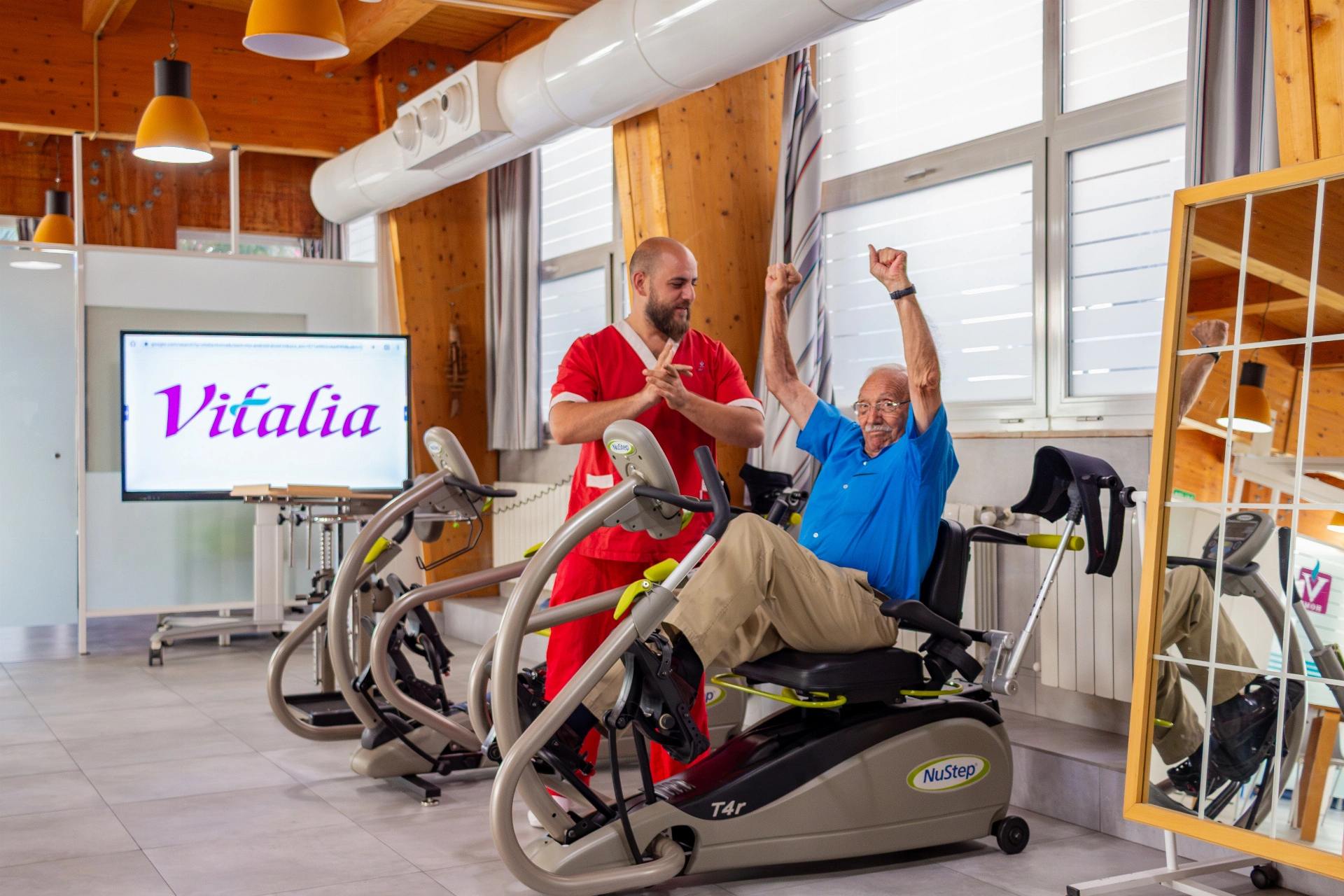 Centros de rehabilitación Vitalia_Nustep