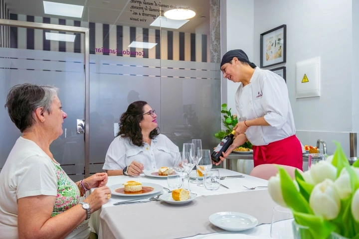 Residencia de la tercera edad Vitalia Vallecas _ Comedor familiar
