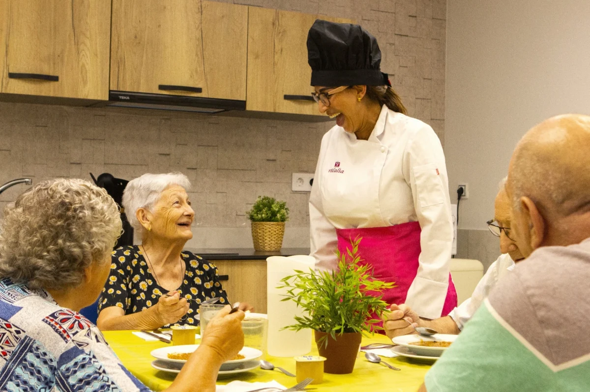 Comida saludable y de calidad para los mayores.