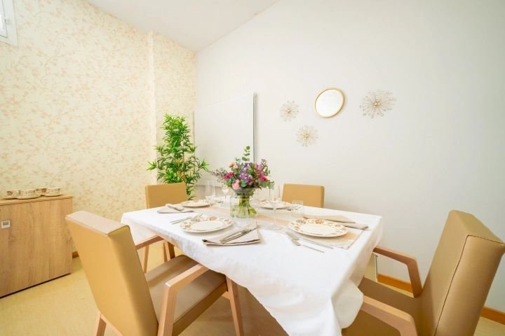 residencia ancianos de lujo los palacios _ comedor privado