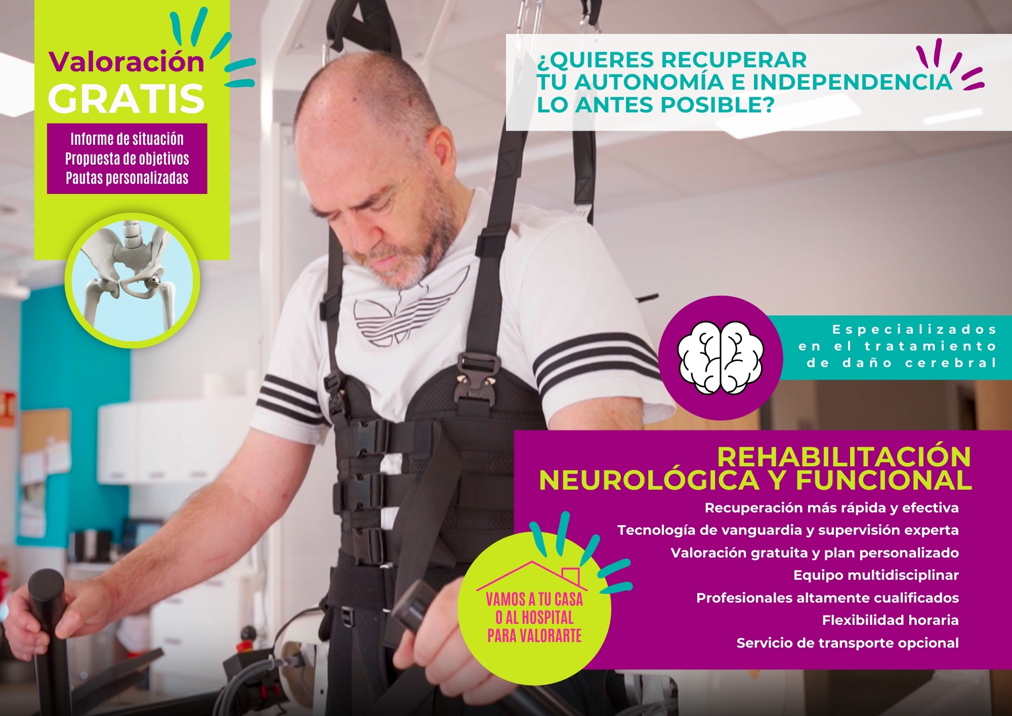 Vitalia reformará la Clínica El Pilar para convertirla en un Hospital pionero para el tratamiento del Ictus y daño cerebral adquirido