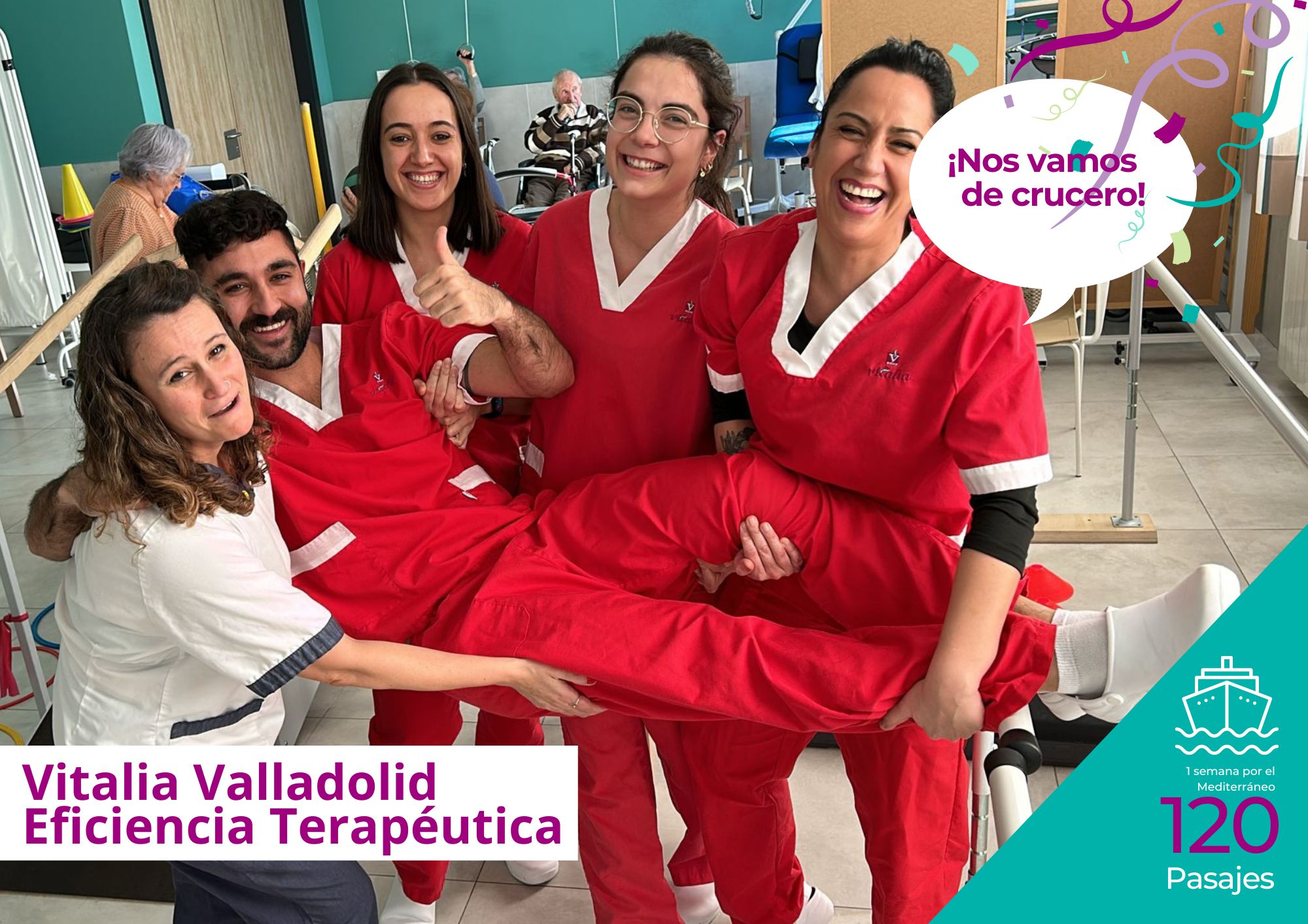 120 personas disfrutarán en primavera de un crucero de una semana por el Mediterráneo