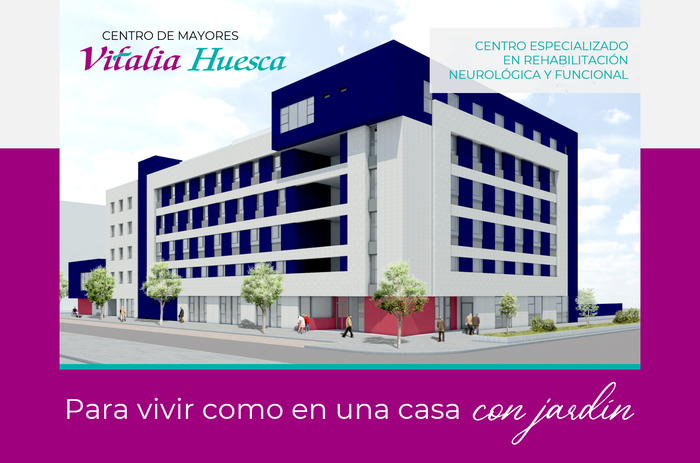 El proyecto Residencial de Vitalia en Huesca sigue avanzando y tiene prevista su apertura en noviembre de este año