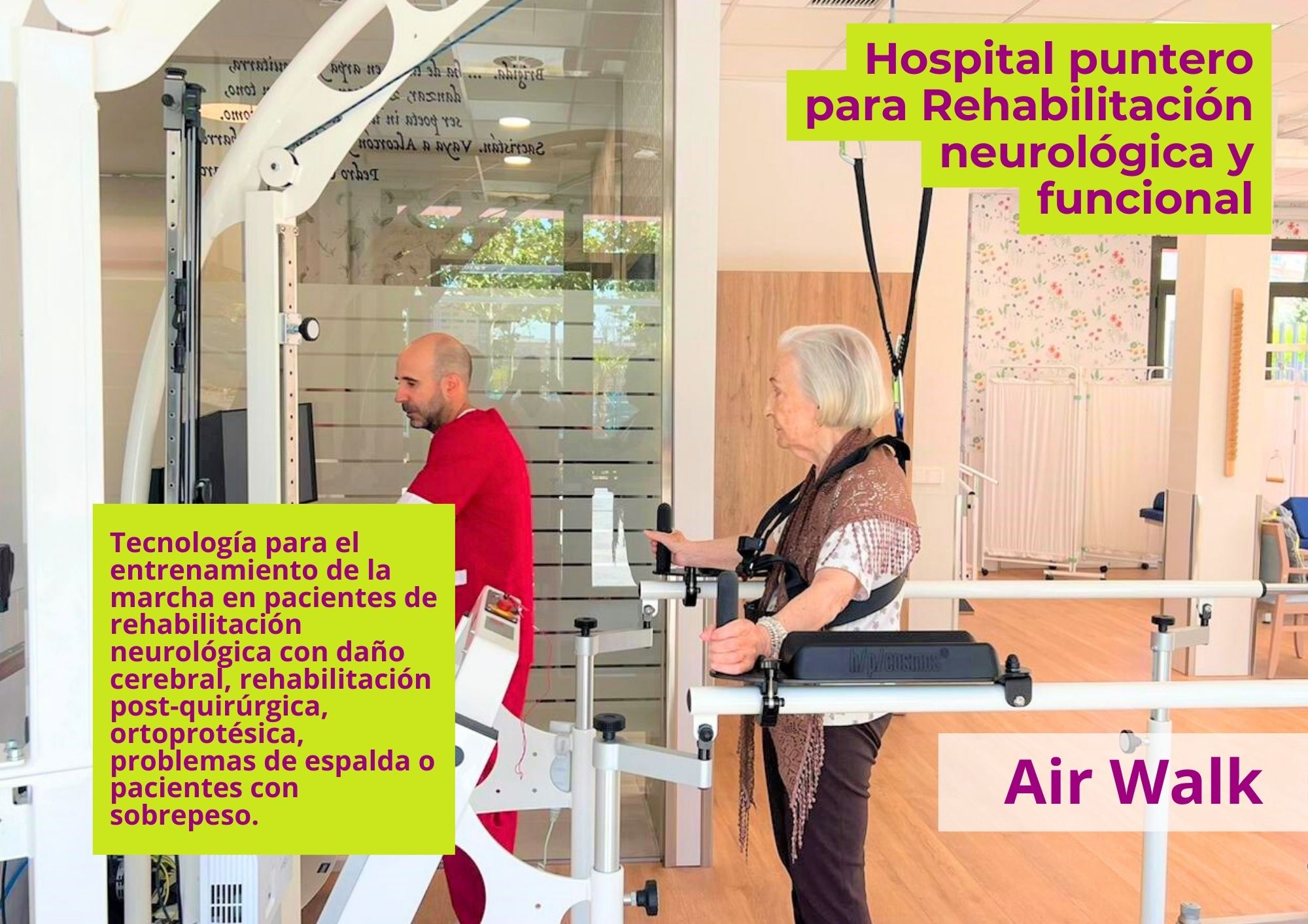 Vitalia convierte el asilo de Santutxu en un centro asistencial de referencia y un hospital puntero de neurorrehabilitación