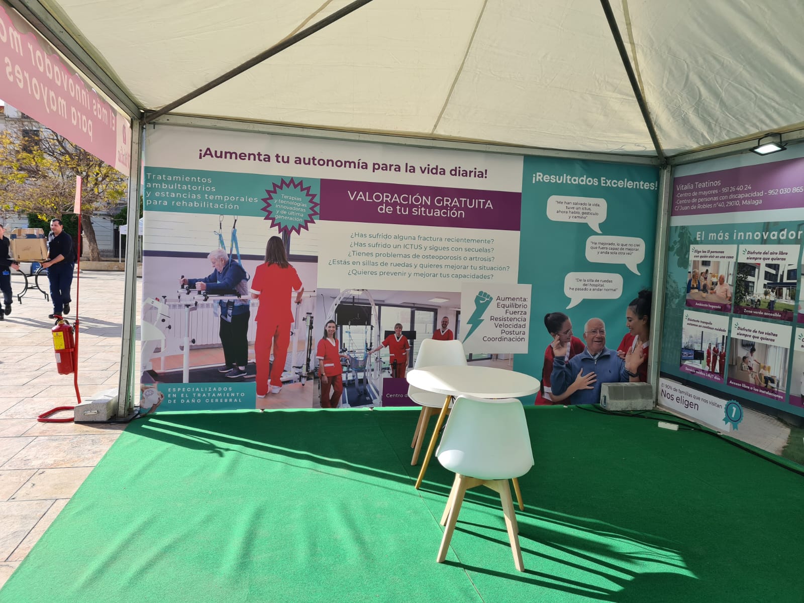 Trajes de Empatía, lo más buscado de la feria de Tecnosocial 2023 en Málaga