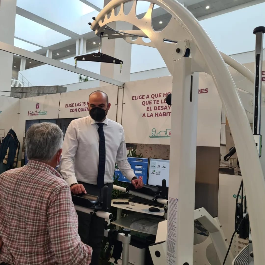 Trajes simuladores de edad, protagonistas en Tecnosocial