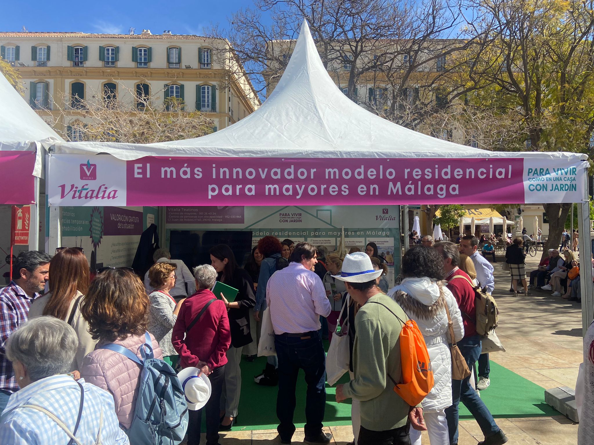 Trajes de Empatía, lo más buscado de la feria de Tecnosocial 2023 en Málaga