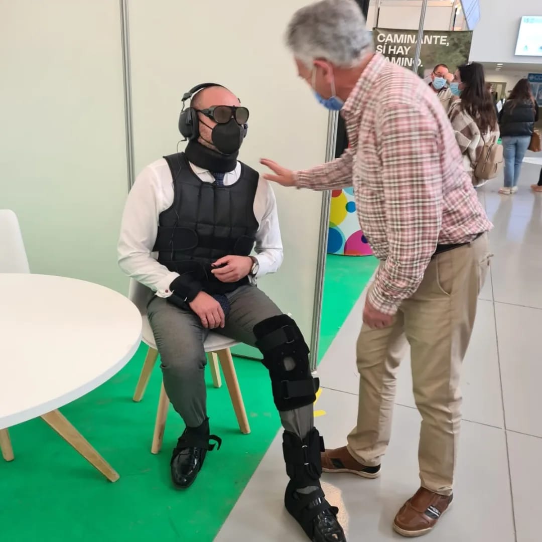 Trajes simuladores de edad, protagonistas en Tecnosocial