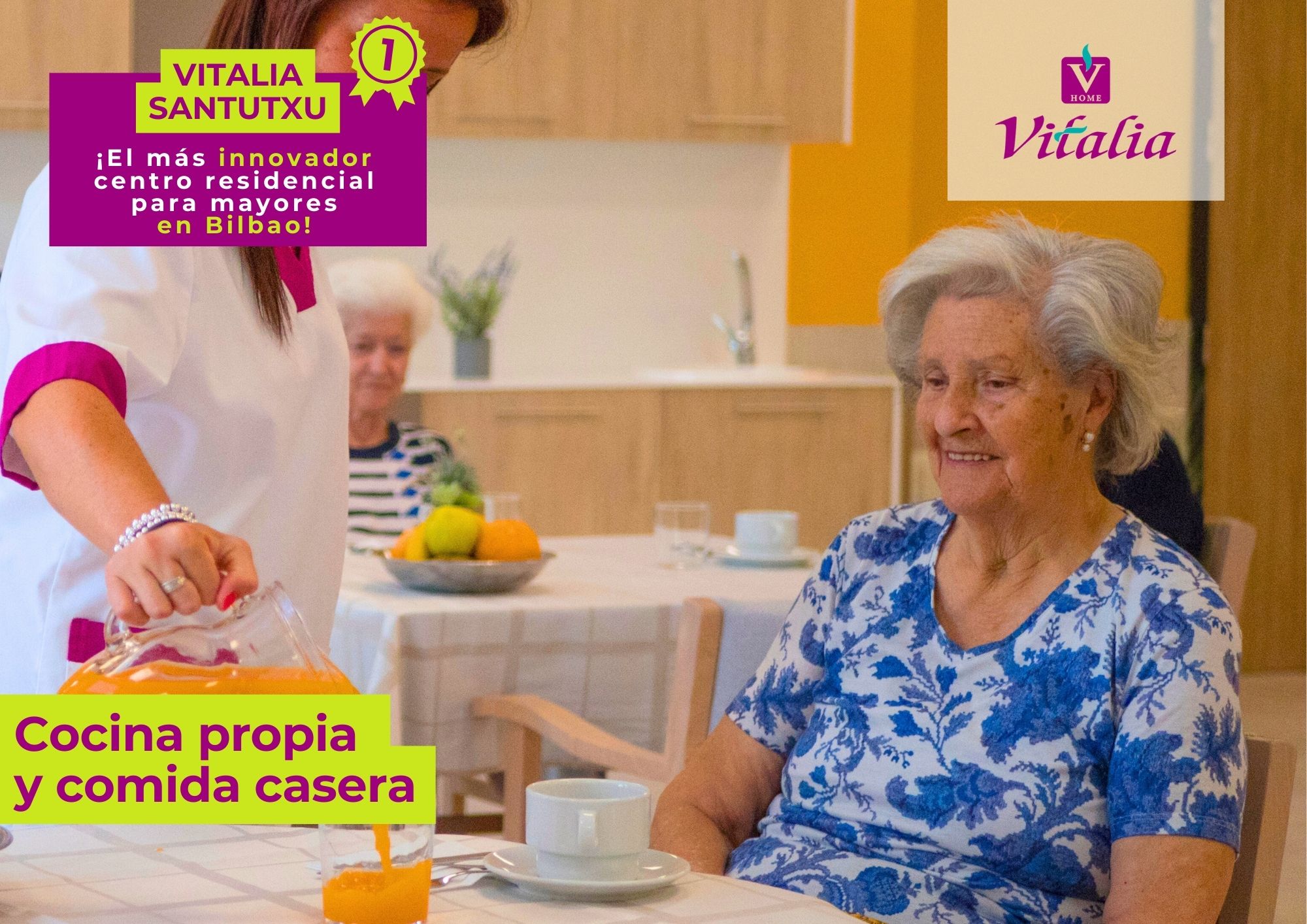 Vitalia convierte el asilo de Santutxu en un centro asistencial de referencia y un hospital puntero de neurorrehabilitación