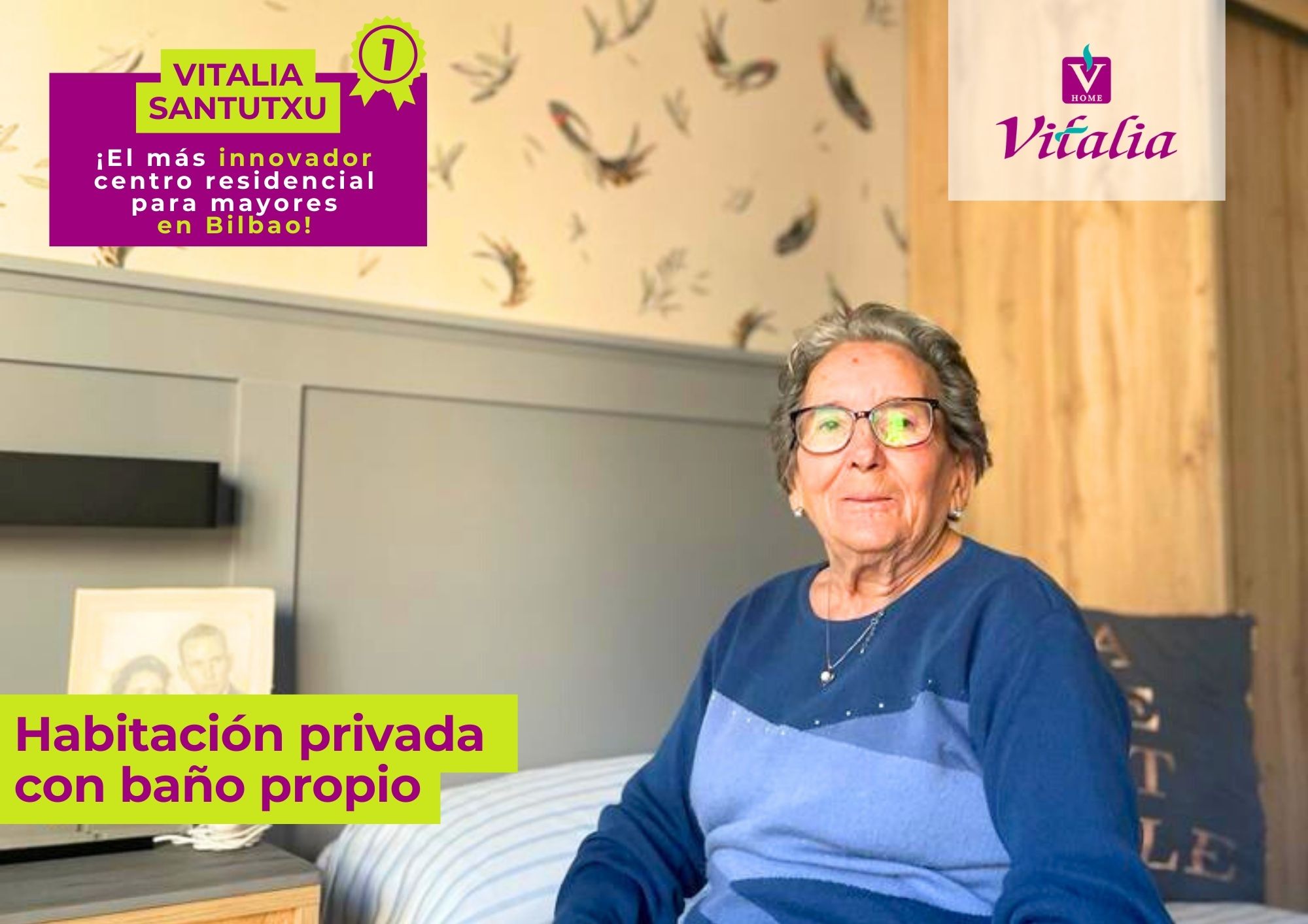 Vitalia convierte el asilo de Santutxu en un centro asistencial de referencia y un hospital puntero de neurorrehabilitación