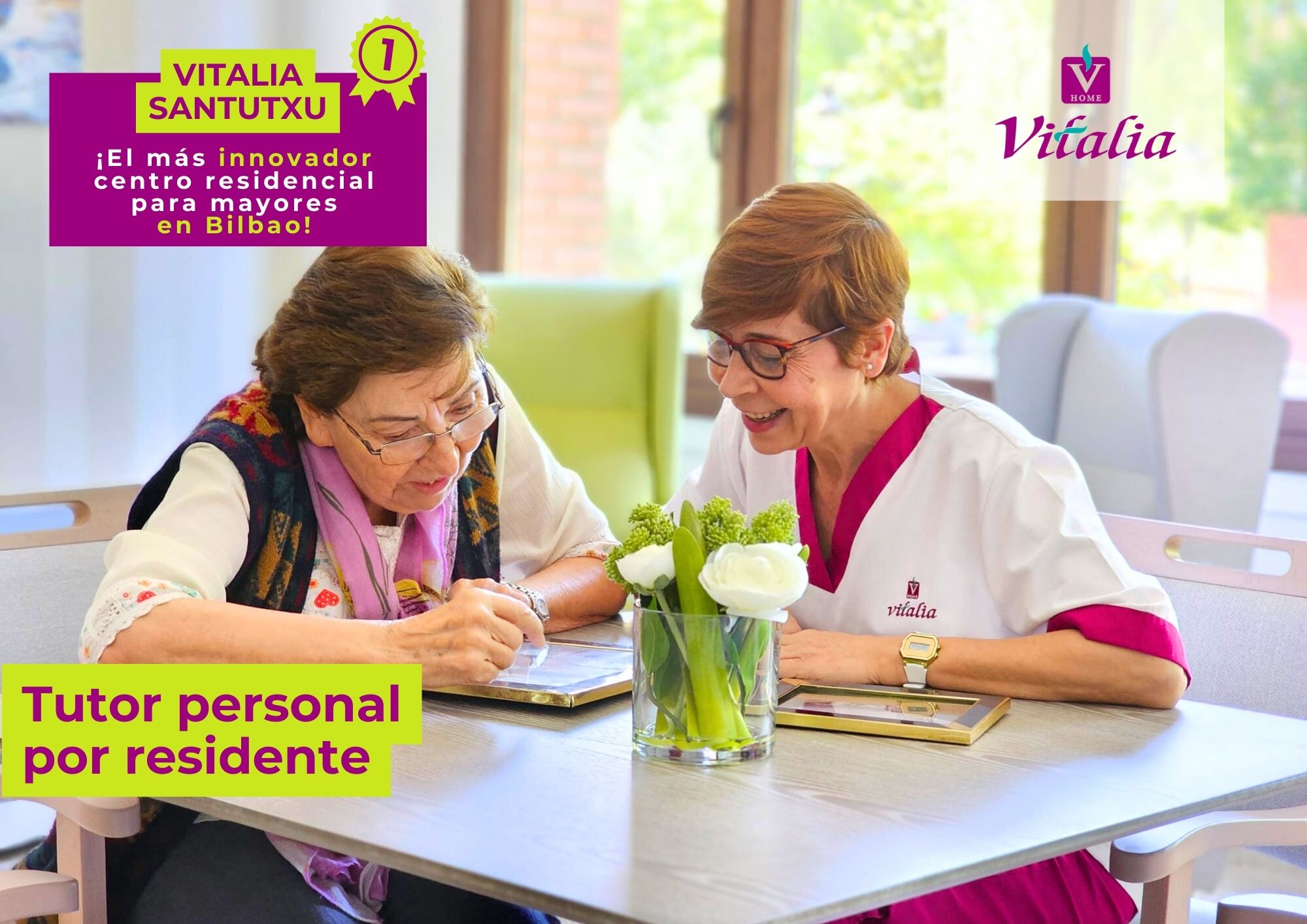 Vitalia convierte el asilo de Santutxu en un centro asistencial de referencia y un hospital puntero de neurorrehabilitación