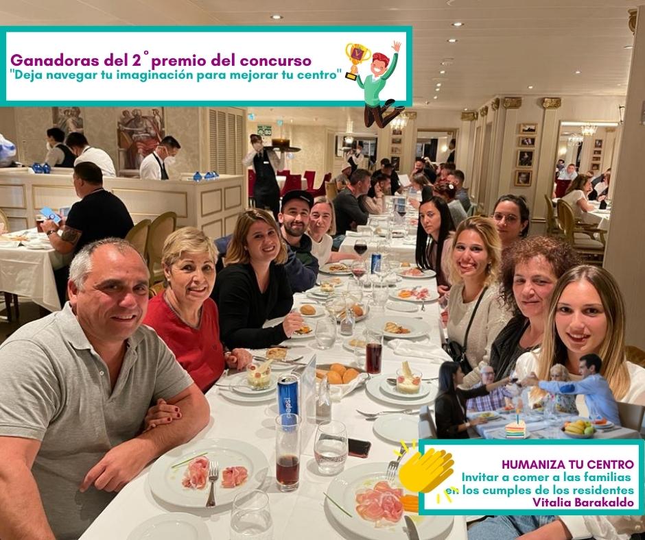 Vitalia celebra los cumpleaños de sus residentes en sus comedores familiares privados