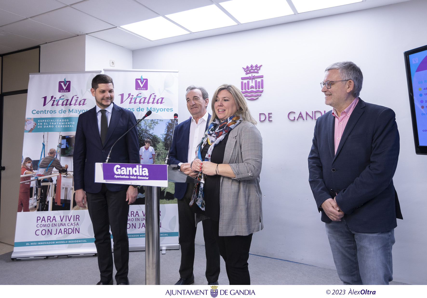 Comienzan las obras de Vitalia Gandía, el más innovador modelo residencial para mayores en la zona