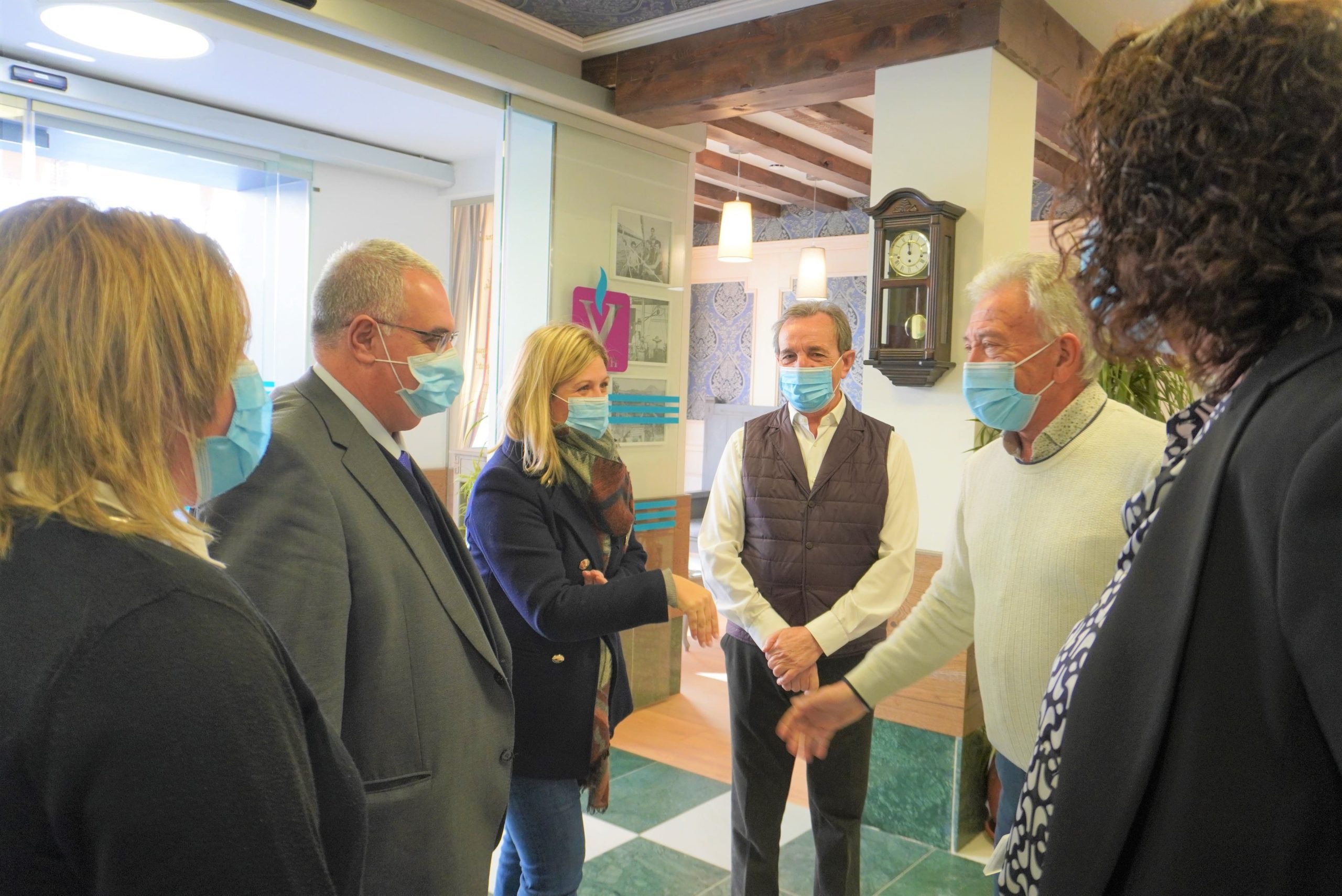 Vitalia Murcia recibe la visita de las instituciones autonómicas y locales para conocer en persona el innovador modelo residencial para mayores del grupo Vitalia