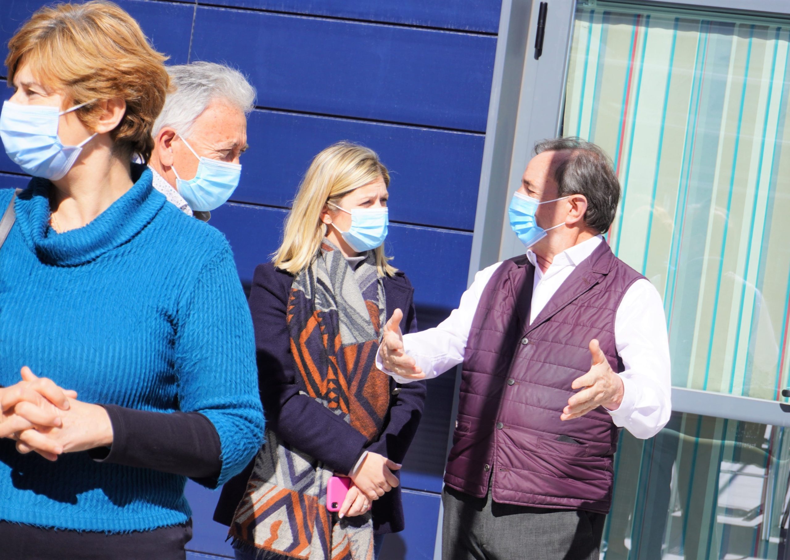 Vitalia Murcia recibe la visita de las instituciones autonómicas y locales para conocer en persona el innovador modelo residencial para mayores del grupo Vitalia