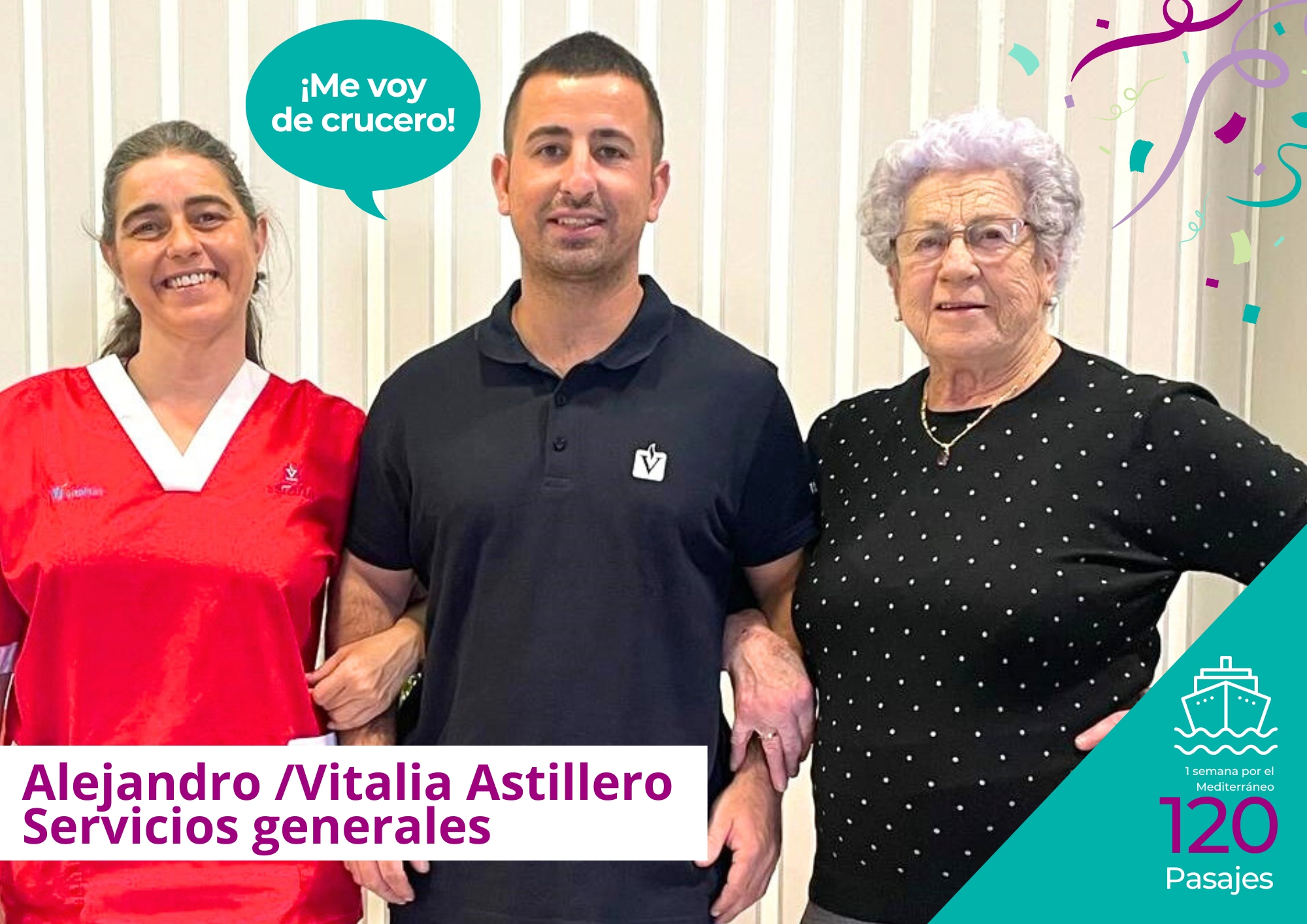 120 personas disfrutarán en primavera de un crucero de una semana por el Mediterráneo