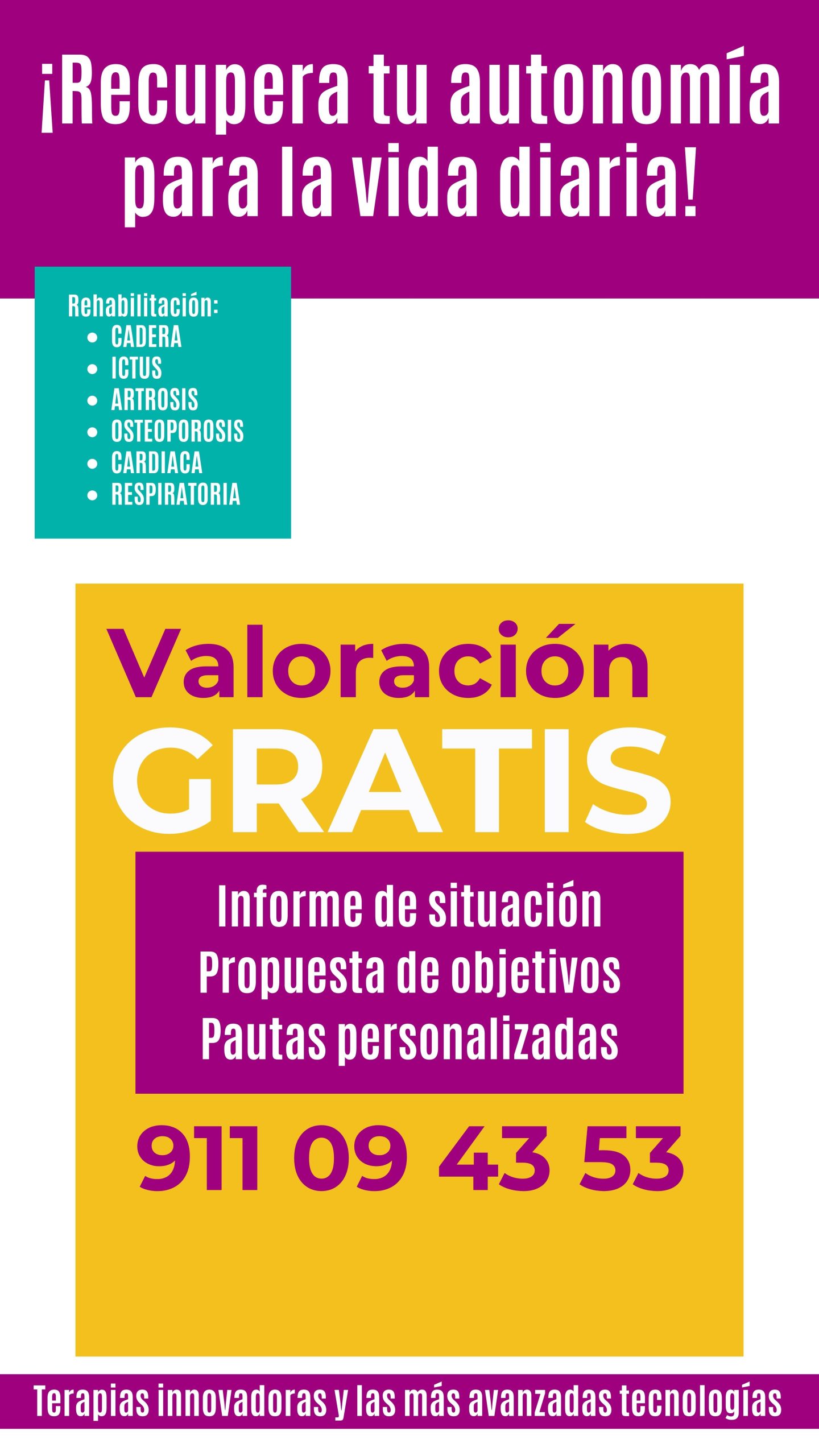 Jornada de puertas abiertas en Vitalia Canillejas: Una oportunidad para conocer la rehabilitación neurológica de vanguardia