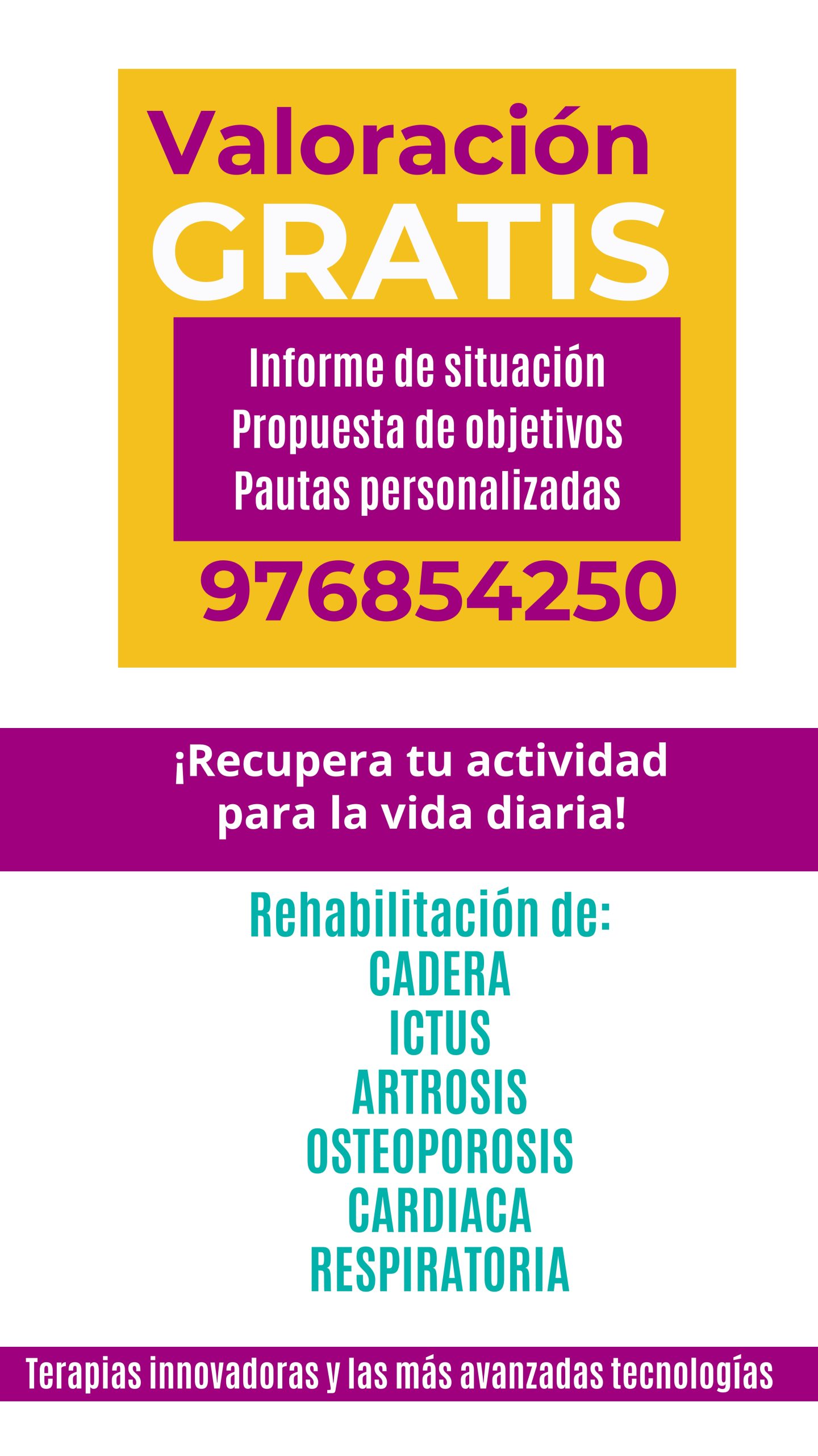 Vitalia ofrece rehabilitación neurológica de vanguardia para las cinco Villas