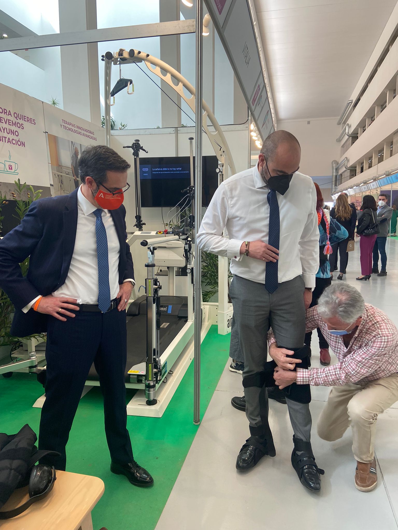 Trajes simuladores de edad, protagonistas en Tecnosocial