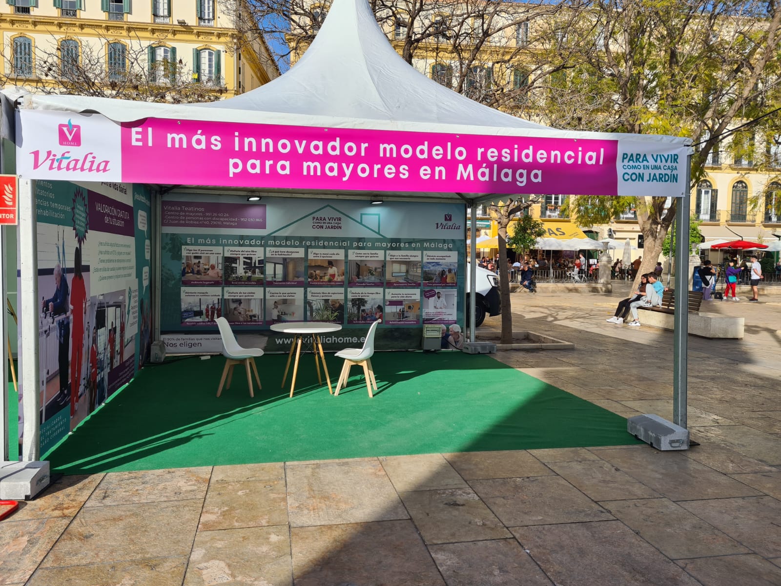 Trajes de Empatía, lo más buscado de la feria de Tecnosocial 2023 en Málaga