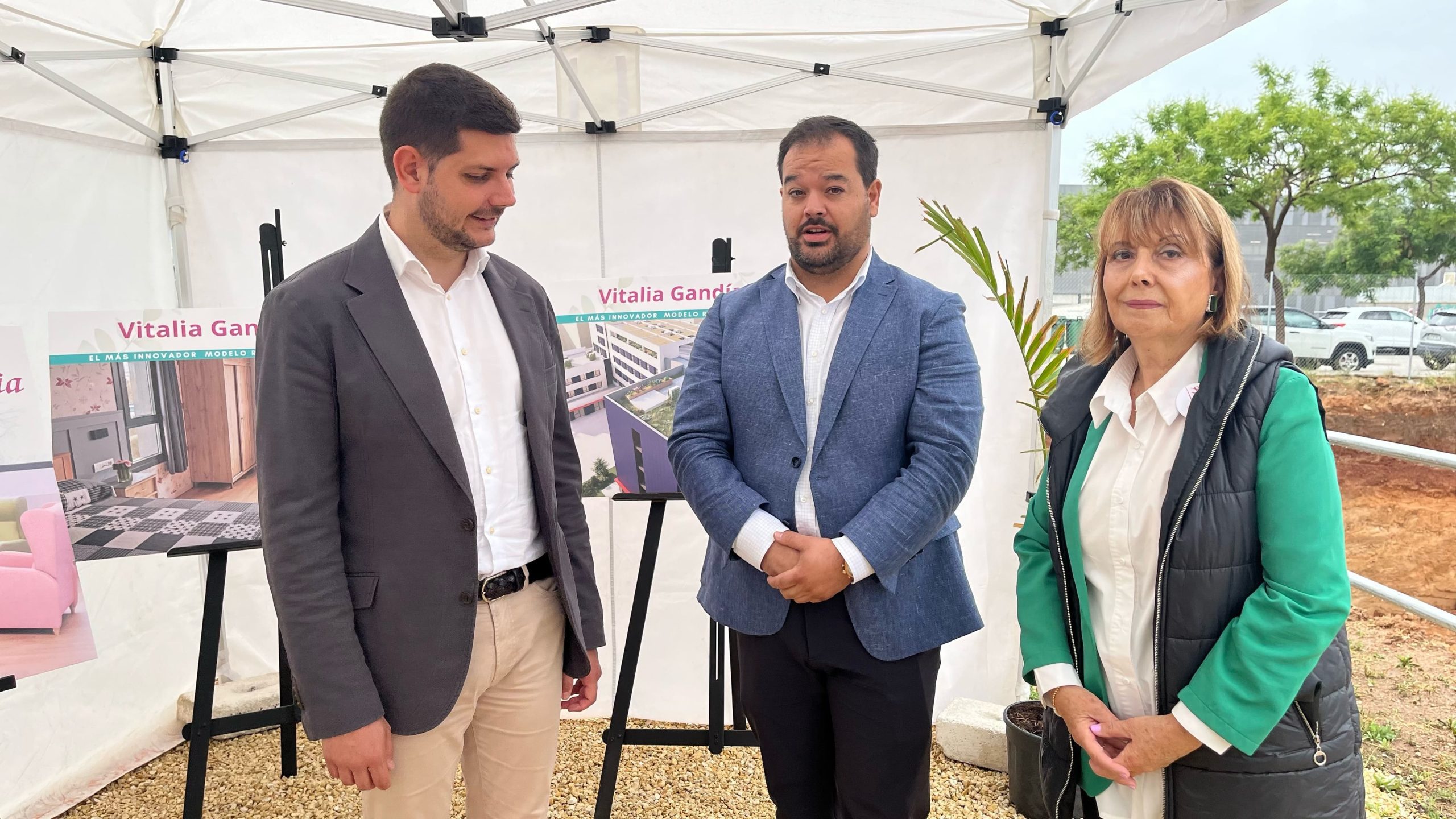 Comienzan las obras de Vitalia Gandía, el más innovador modelo residencial para mayores en la zona