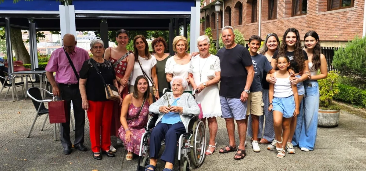 Bilbao rinde homenaje a Ignacia Miranda, 110 años de vida, una vida para contar