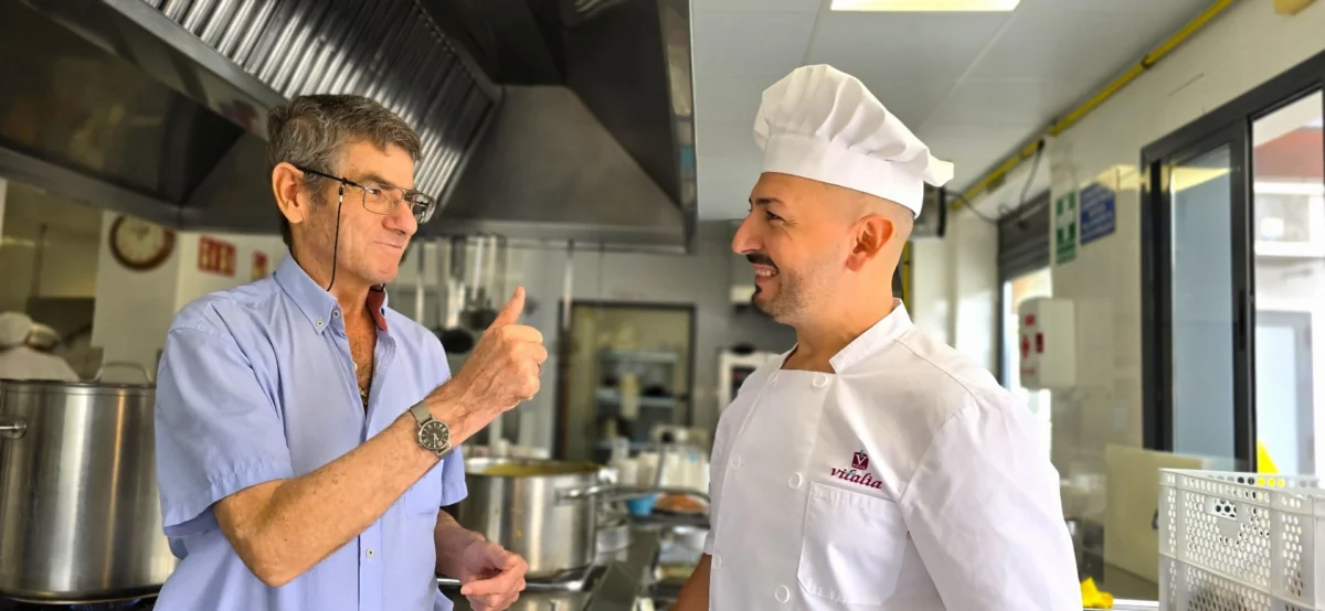 Comida saludable para los mayores en la residencia de ancianos Vitalia