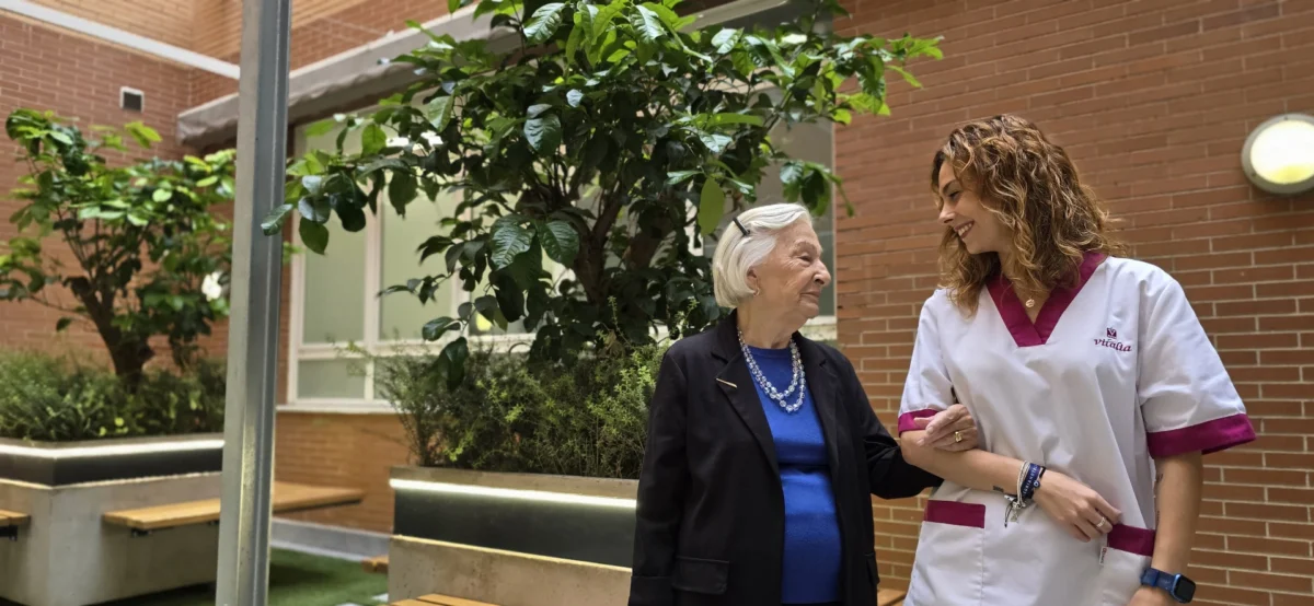 El mejor cuidado en la residencia vitalia parla en madrid