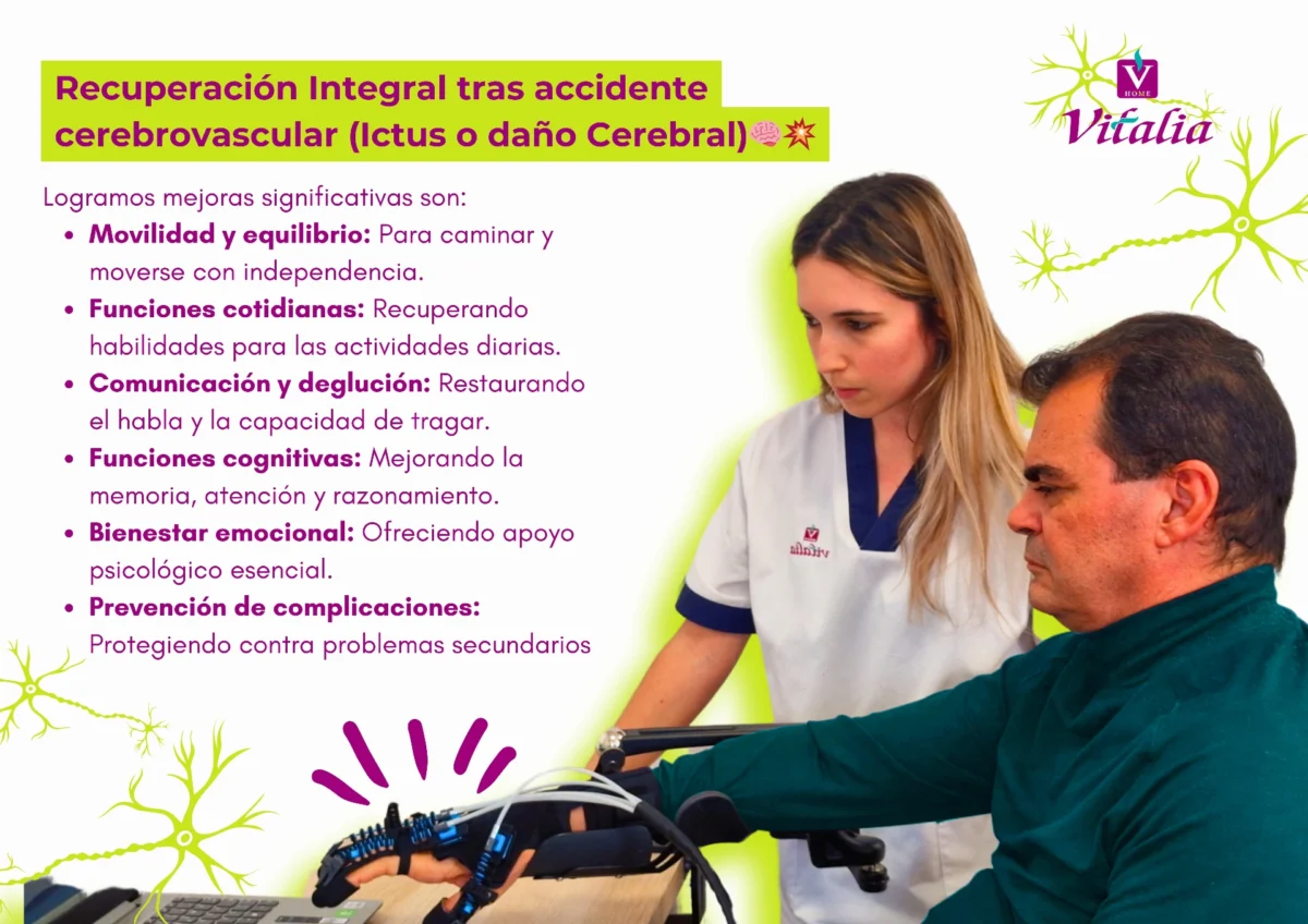 Hospital de día de neurorrehabilitación, tecnología robótica para recuperar tu vida al máximo