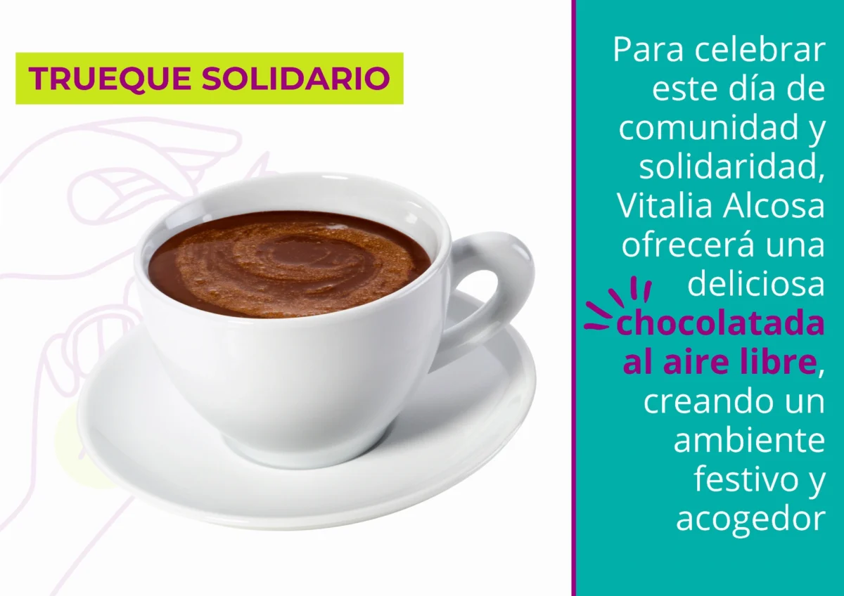¡Trueque solidario! Intercambia manualidades por alimentos para Alma Nueva