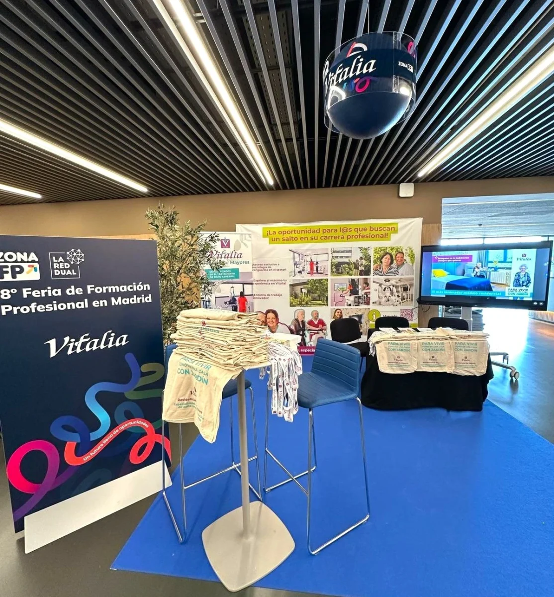 Grupo Vitalia participará en la 8ª Feria de la Formación Profesional de Scholarum en el Estadio Metropolitano
