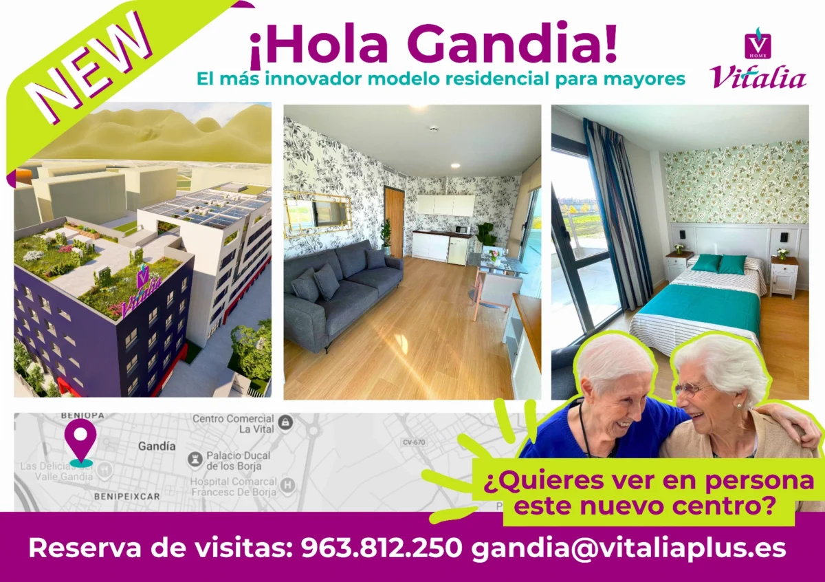 ¡Ayúdanos a bautizar las nuevas "Casas" de Vitalia Gandía y disfruta de una deliciosa comida para dos en El Telero! ¡Tu creatividad tiene premio!
