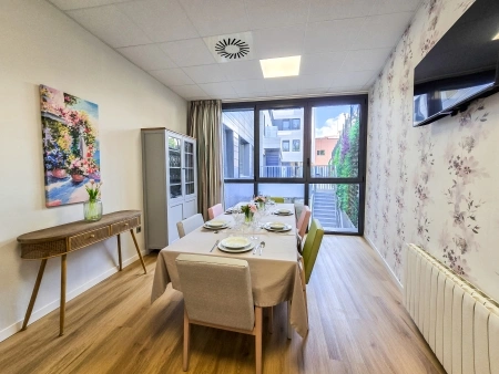 Residencia mayores _ Vitalia Cornella _ Comedor familiar