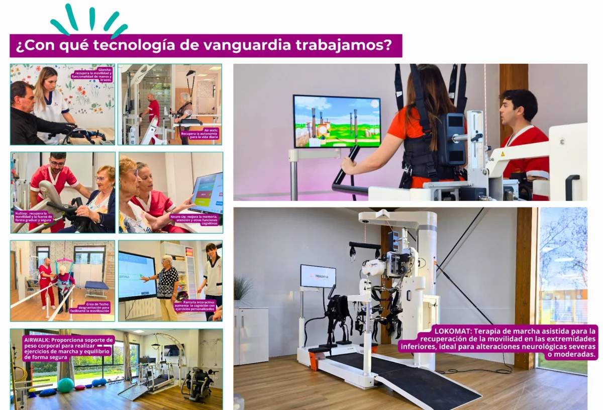 Hospital de día de neurorrehabilitación, redefiniendo la recuperación neurológica y funcional con el poder de la Robótica