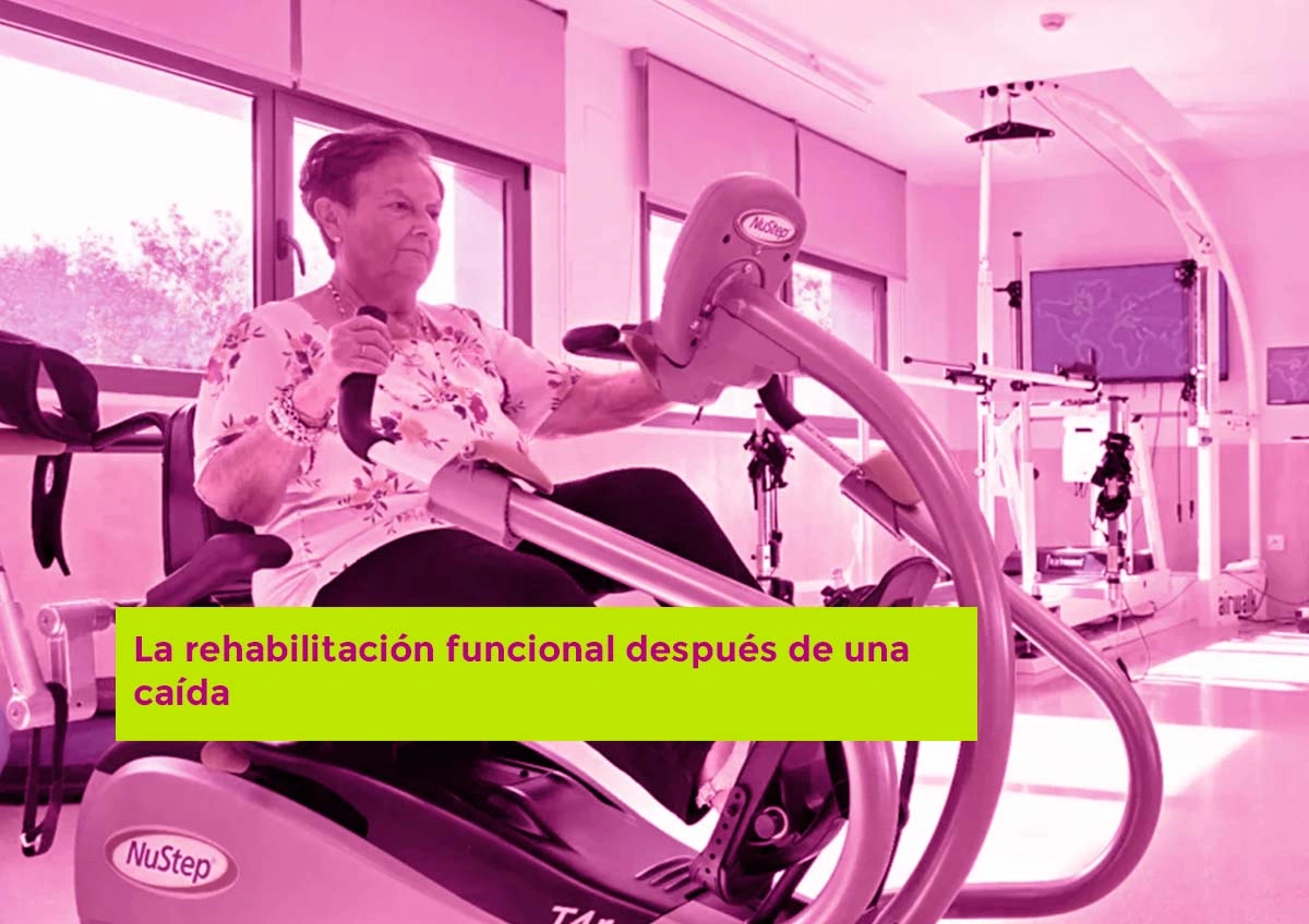 rehabilitación funcional después de una caída