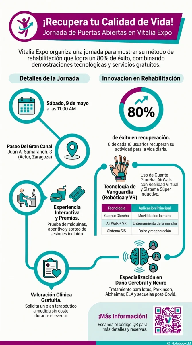 Vitalia Expo (Actur) abre sus puertas en Zaragoza para mostrar el potencial de su Unidad de Terapias Intensivas (UTI)