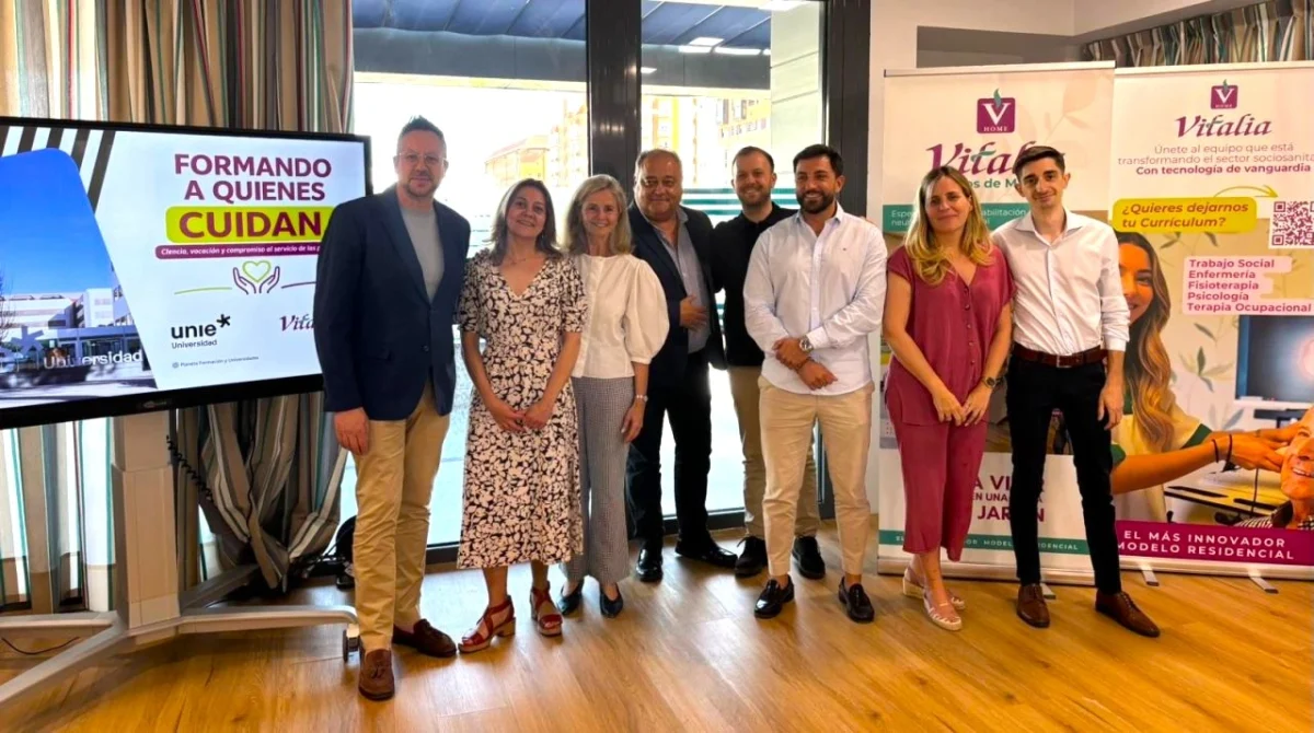 Éxito de la I Jornada de Cuidados de Grupo Vitalia y UNIE Universidad: Construyendo el futuro de la salud desde la experiencia real