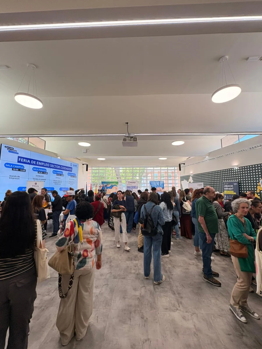 Grupo Vitalia triunfa en la Feria de Empleo del Sector Cuidados en Madrid con una gran acogida de candidatos