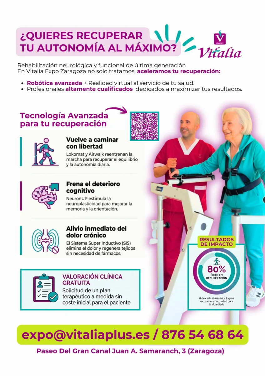 Vitalia Expo revoluciona la rehabilitación en Zaragoza: Descubre nuestra Unidad de Terapia Intensiva (UTI)