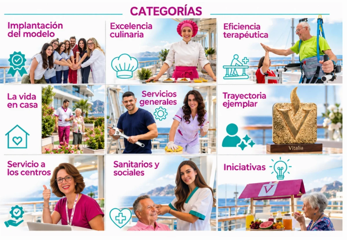 ¡Abierta la convocatoria de los Premios Vitalia 2026: 224 pasajes para disfrutar de un crucero por el Mediterráneo!