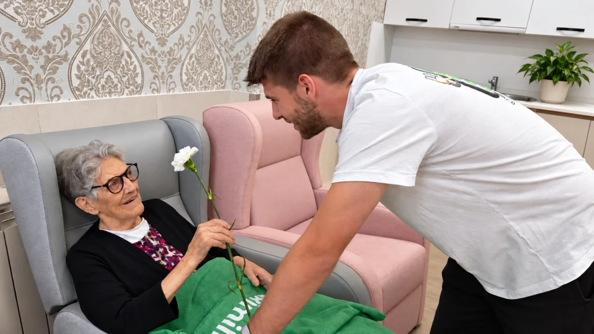 Vitalia Casablanca y Vitalia Expo se suman al reparto de 2.000 claveles para personas mayores de Zaragoza